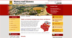 Desktop Screenshot of hamryns.cz